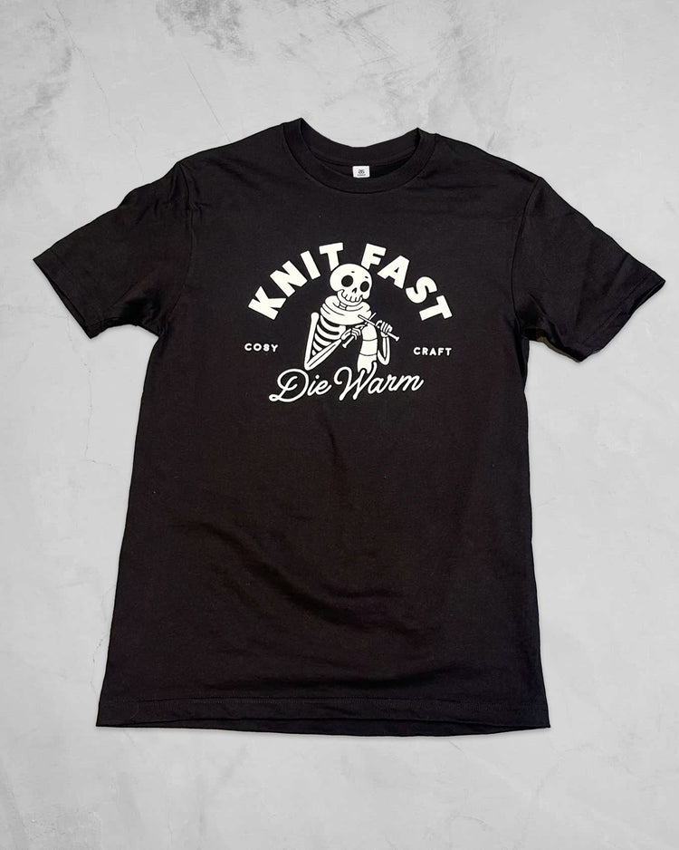 Knit Fast Die warm  100% cotton T-shirt