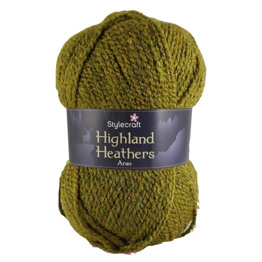 Highland Heathers Aran by Stylecraft