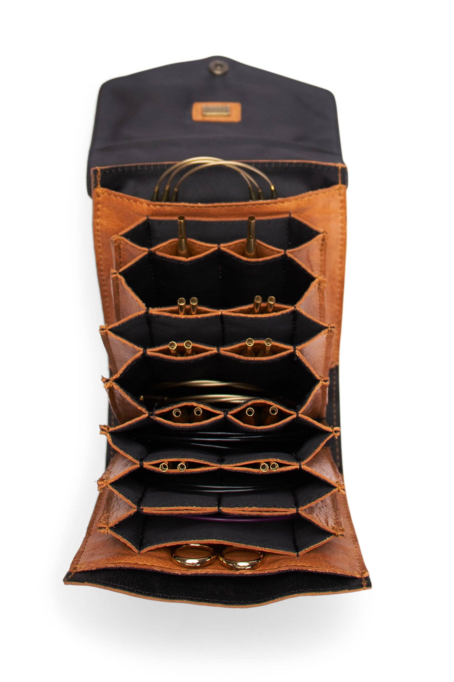 Betina Needle Case: Black / One size