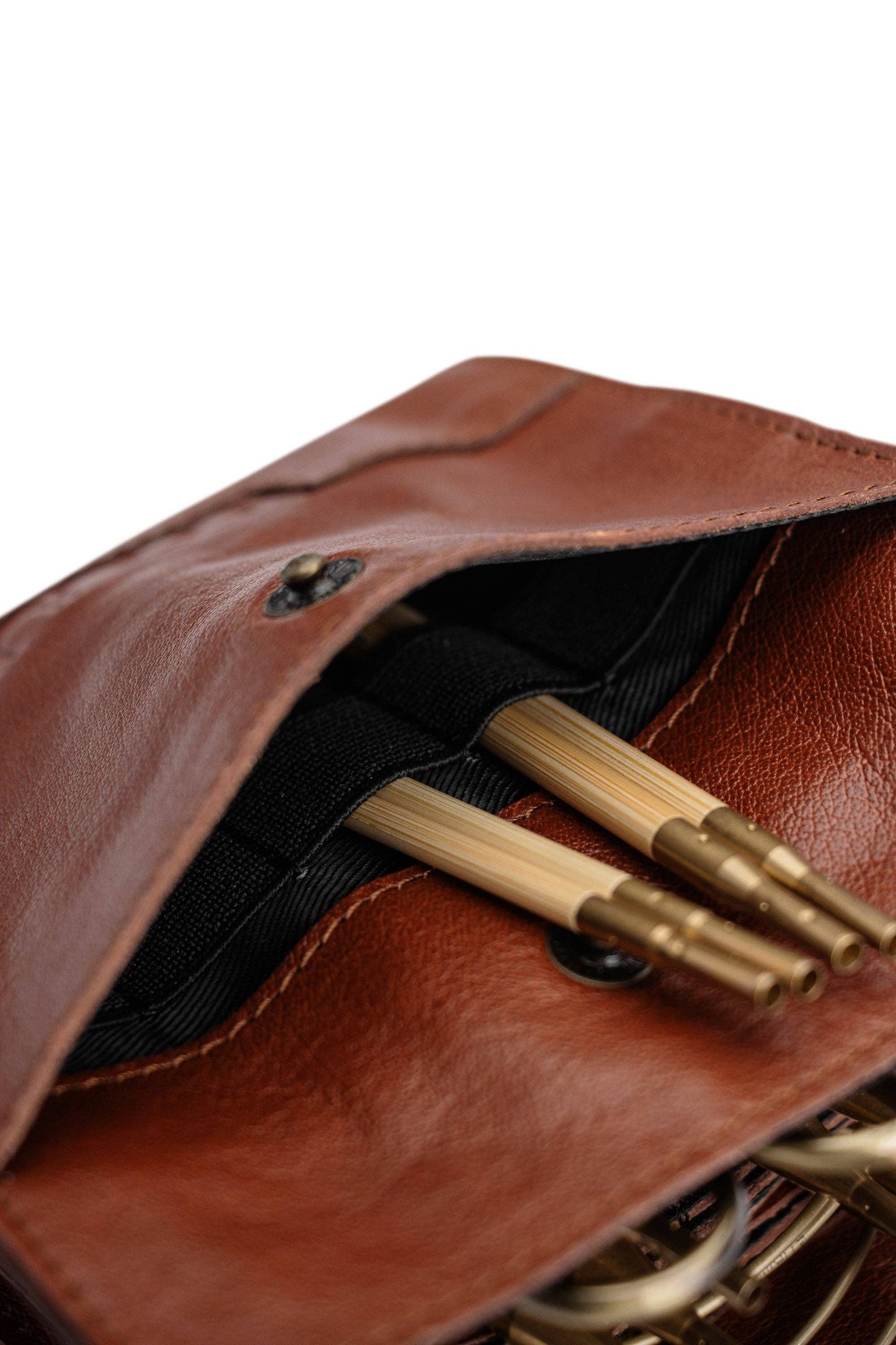 Betina Needle Case: Black / One size
