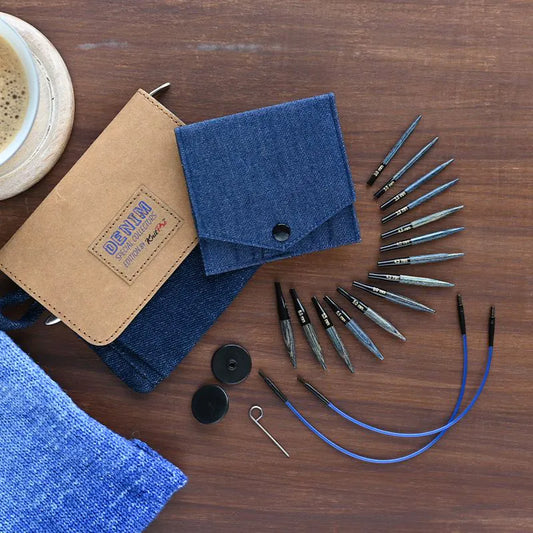 Knit Pro | Special collectors edition | Indigo mini interchangeable needle set