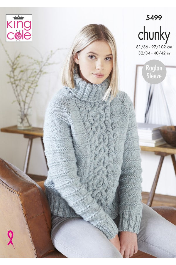 Chunky Unisex Cable sweater patterns | 5499