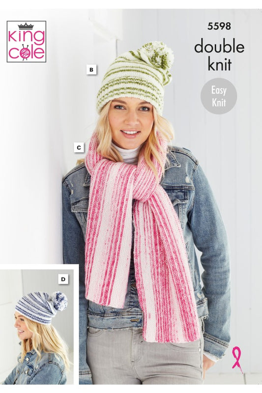 DK Winter accessories patterns from King Cole | 5598