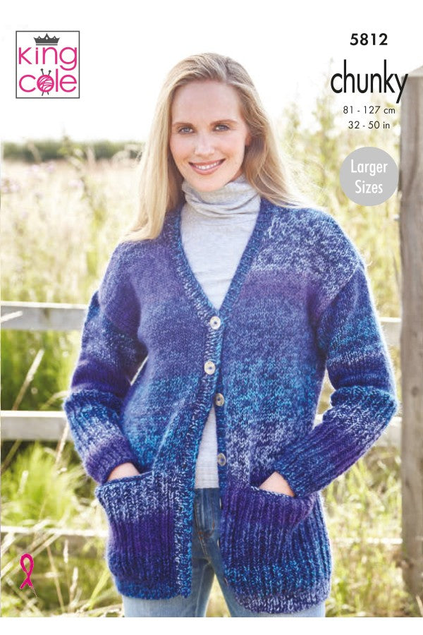 Chunky Cardigan pattern | 5812