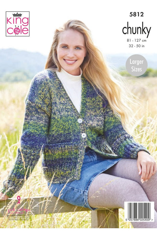 Chunky Cardigan pattern | 5812