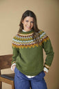 DK colour-work sweater patterns from King Cole | 6150