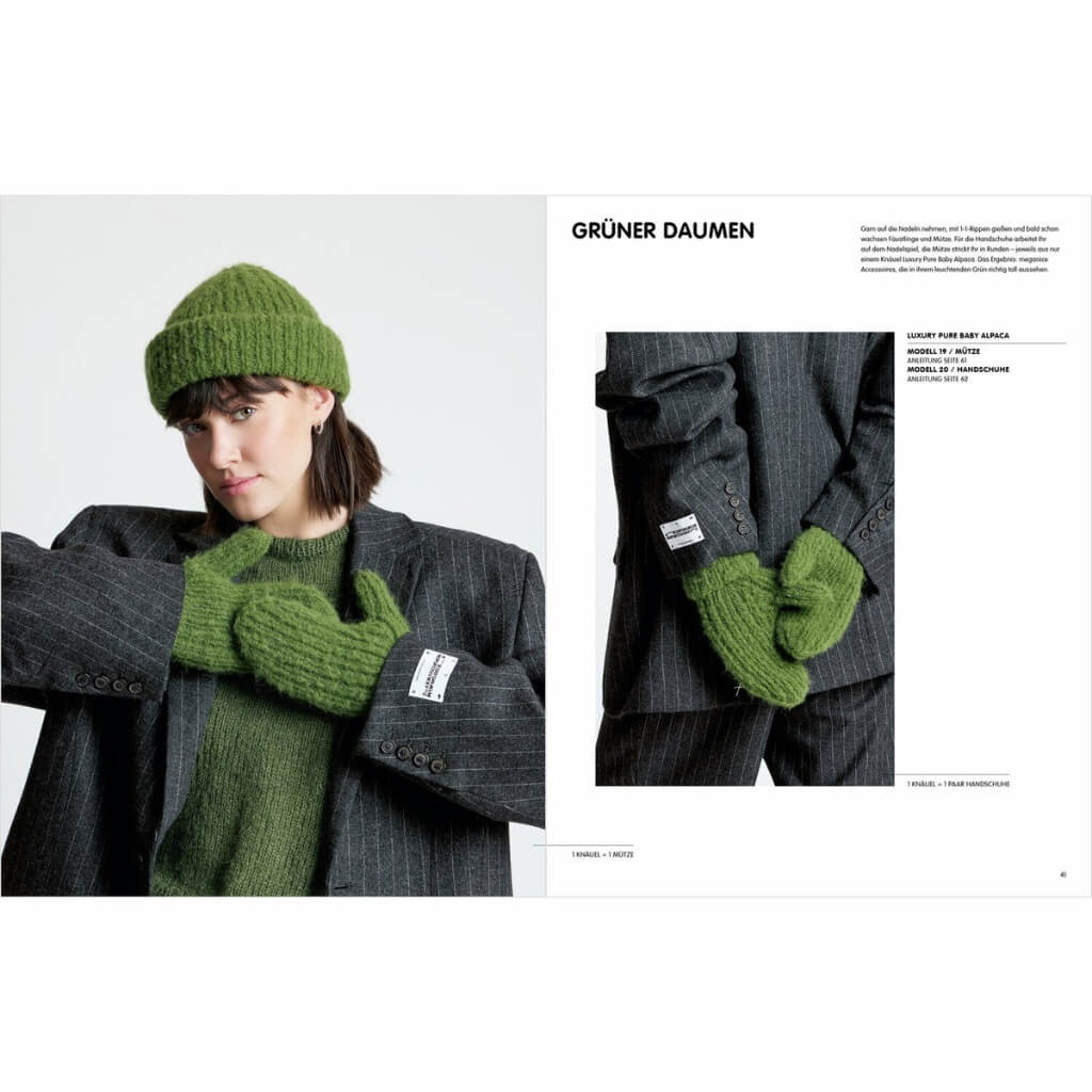 Luxury Knits pattern book | Rico Design