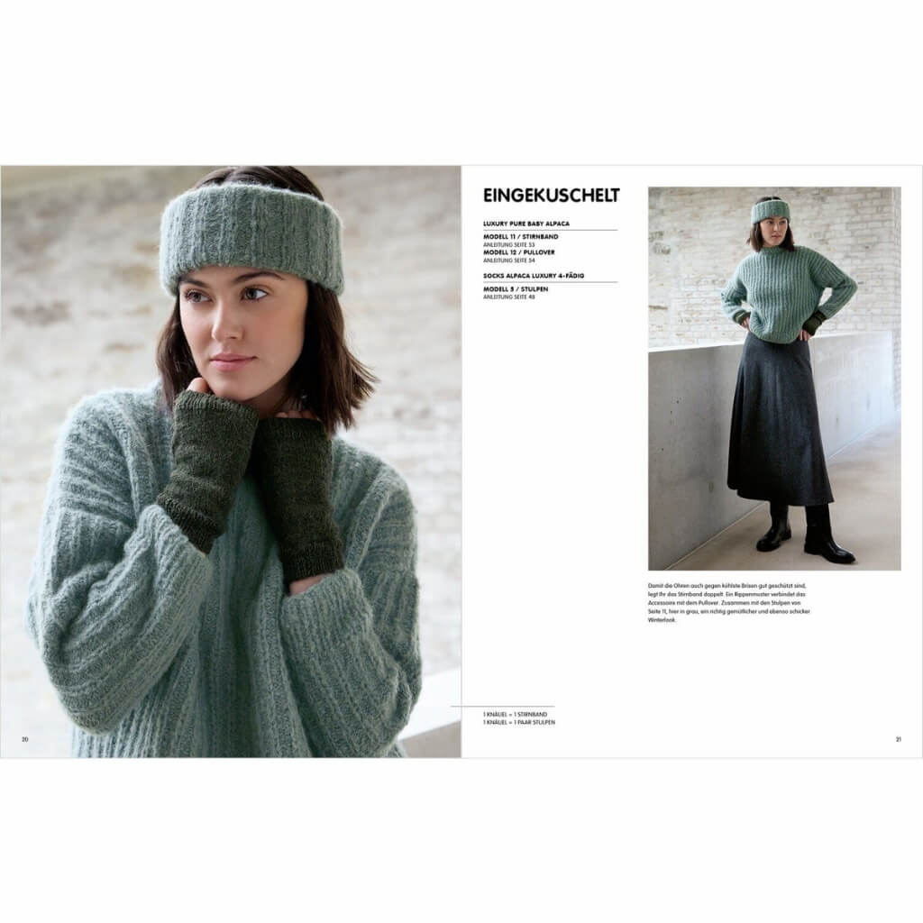 Luxury Knits pattern book | Rico Design