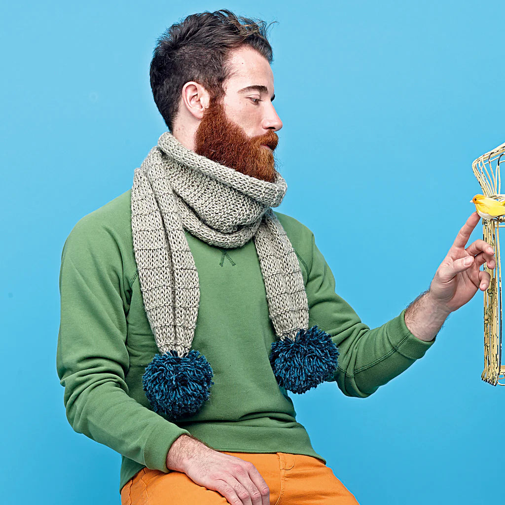 Knitted Scarves & Cowls by Fiona Goble