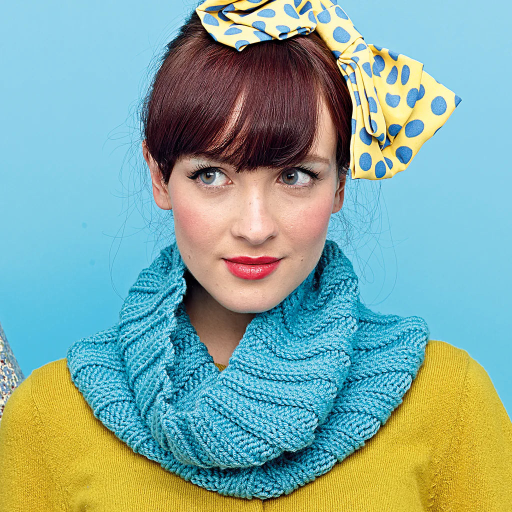 Knitted Scarves & Cowls by Fiona Goble