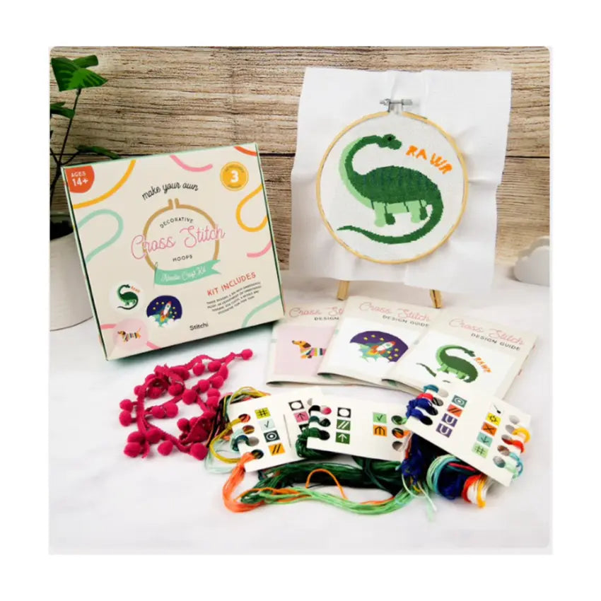 3 in 1 CROSS STITCH KITS