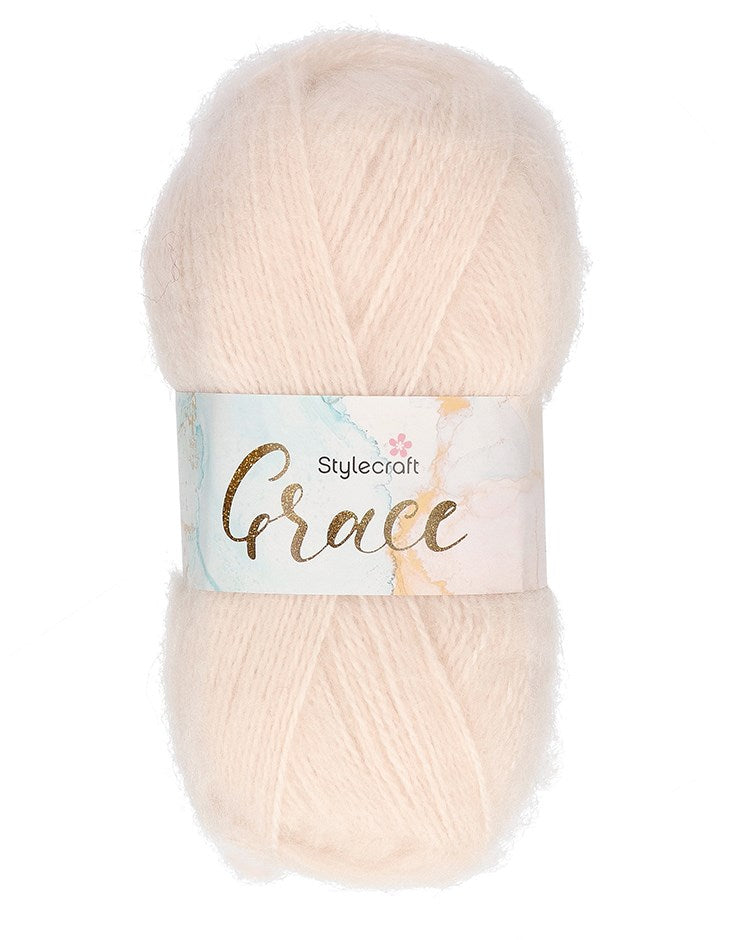 Grace by Stylecraft - Premium Acrylic, Mohair & Wool ARAN