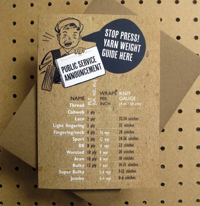 Public service... Greeting card | Tilly Flop Designs